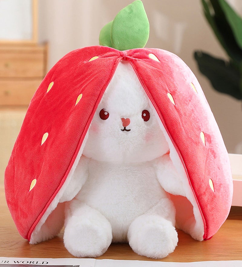 Pandamkee Strawberry Rabbit Gold Plush Valentine's Day Special  - Image 1