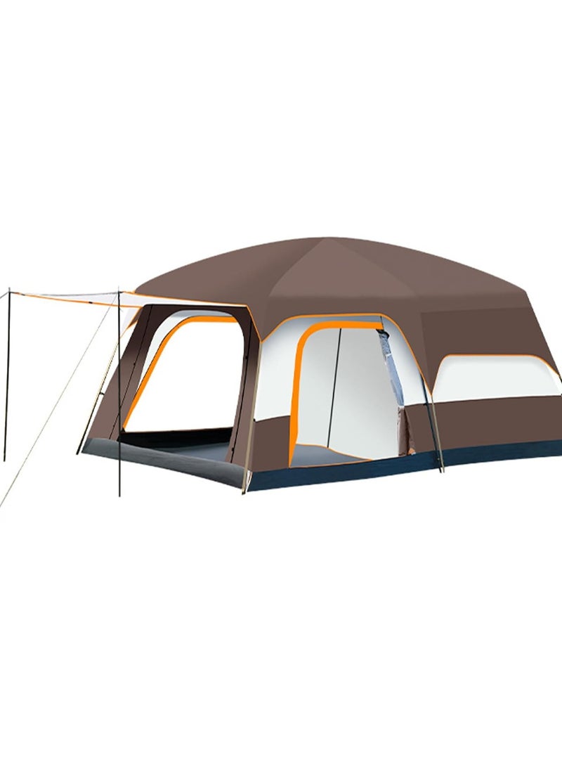 DubaiGallery Big Camping Tent, Waterproof 2 Bedrooms Big Size Travel Tent Outdoor Camping Tent For Family - Image 3