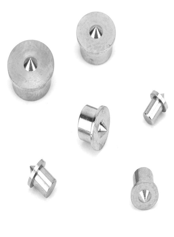 Jectse 6PCS Dowel and Tenon Drill Center,4MM, 5MM, 6MM, 8MM, 10MM, 12MM Wood Dowel Center Point Pin,for Marking Exact Drill Location - Image 1