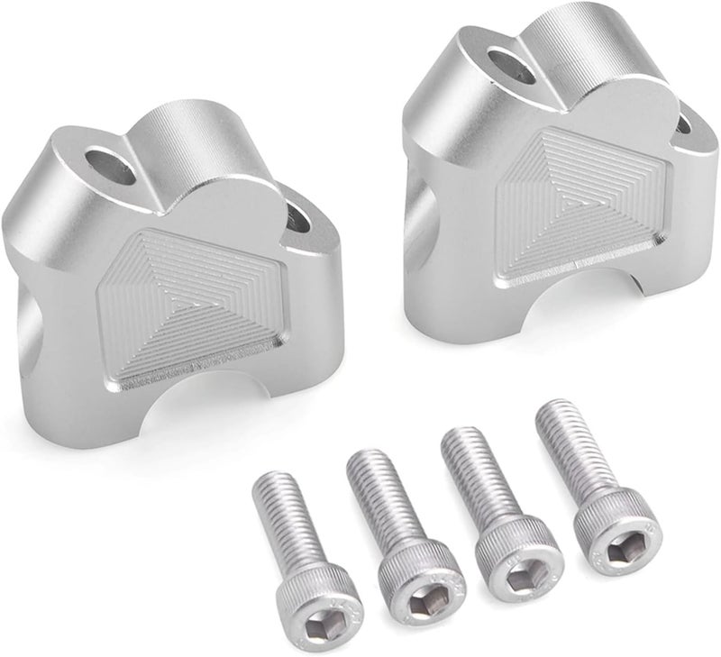 DEMULAX CNC Handlebar Riser Mount Clamp for Suzuki Motorcycles - Image 1