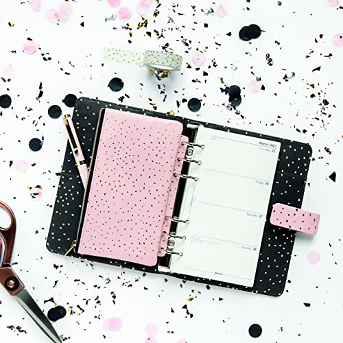 FILOFAX ملحق فيلوفاكس، متوافق مع حجم A5/شخصي، حقيبة بسحاب، 6.7" × 4.02"، مجموعة كونفيتي (B132709) - Image 3