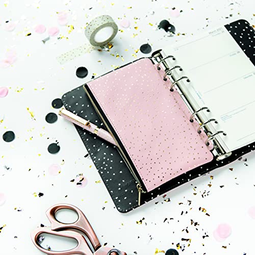 FILOFAX ملحق فيلوفاكس، متوافق مع حجم A5/شخصي، حقيبة بسحاب، 6.7" × 4.02"، مجموعة كونفيتي (B132709) - Image 4