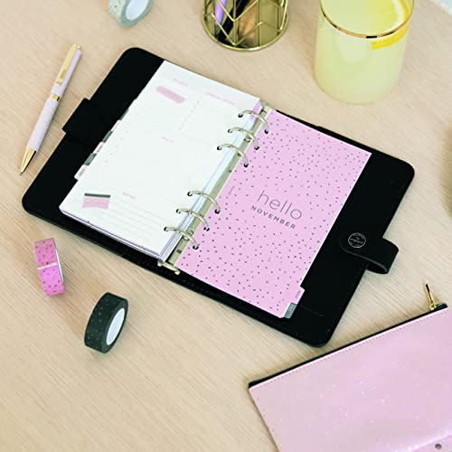 FILOFAX ملحق فيلوفاكس، متوافق مع حجم A5/شخصي، حقيبة بسحاب، 6.7" × 4.02"، مجموعة كونفيتي (B132709) - Image 5
