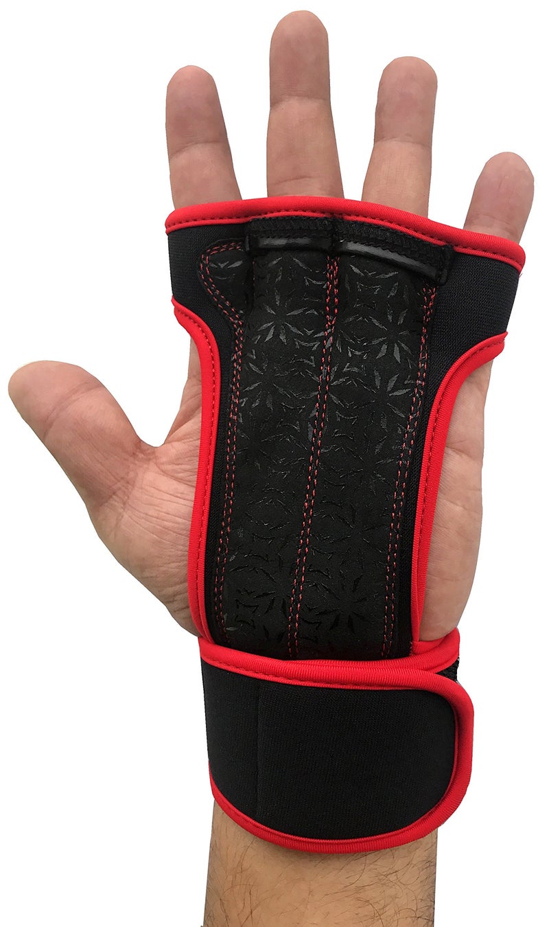 Kobo WTG-18 Neoprene Gym Gloves (Red) - Image 4