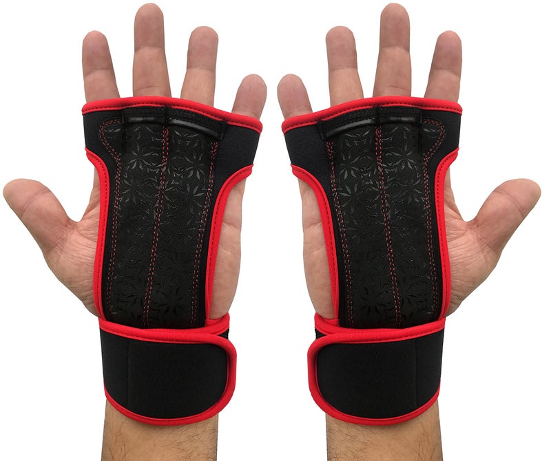 Kobo WTG-18 Neoprene Gym Gloves (Red) - Image 2