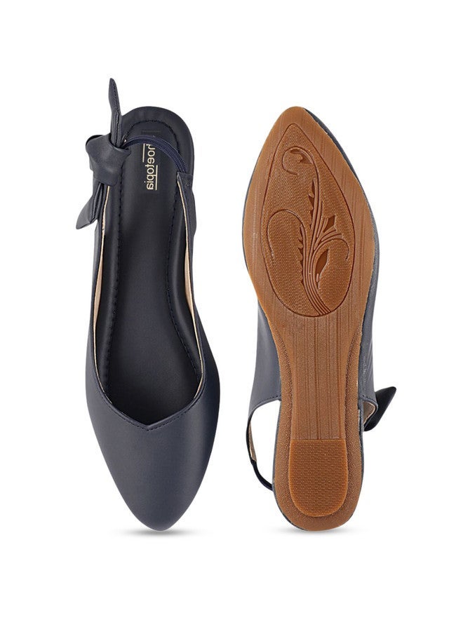 Shoetopia Girls Ballerinas with Bows Flats - Image 5
