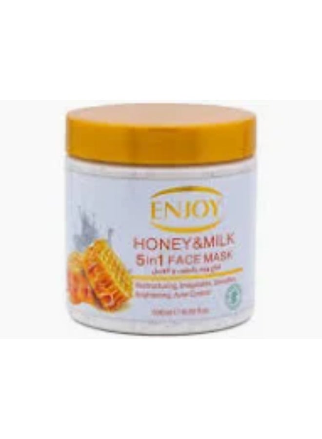 Honey & Milk 5 in 1 face mask 500ml