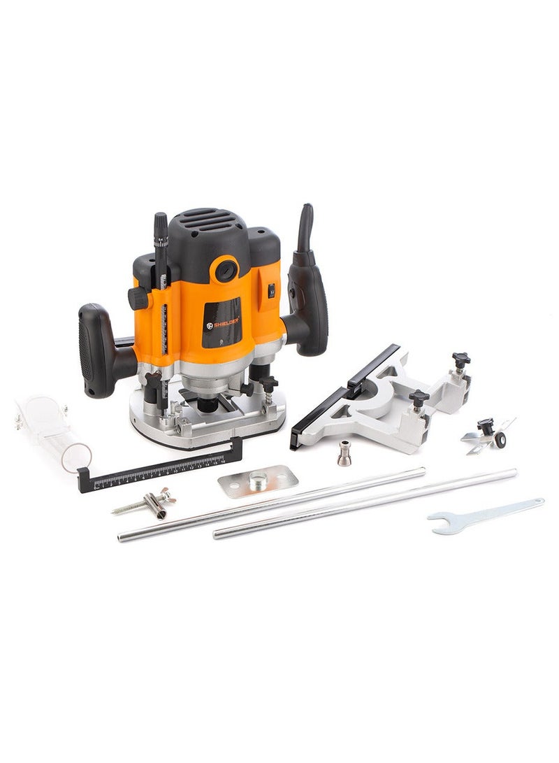 Shielder Wood Router Shielder SH-2212 2000W Variable Speed 12mm Collet Professional Carpentry Router for Wood Cutting & Grooving - Image 2