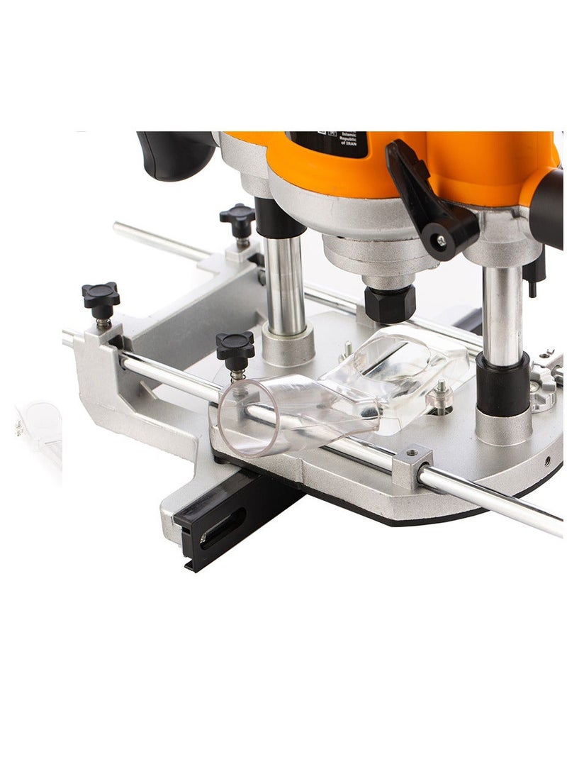 Shielder Wood Router Shielder SH-2212 2000W Variable Speed 12mm Collet Professional Carpentry Router for Wood Cutting & Grooving - Image 3