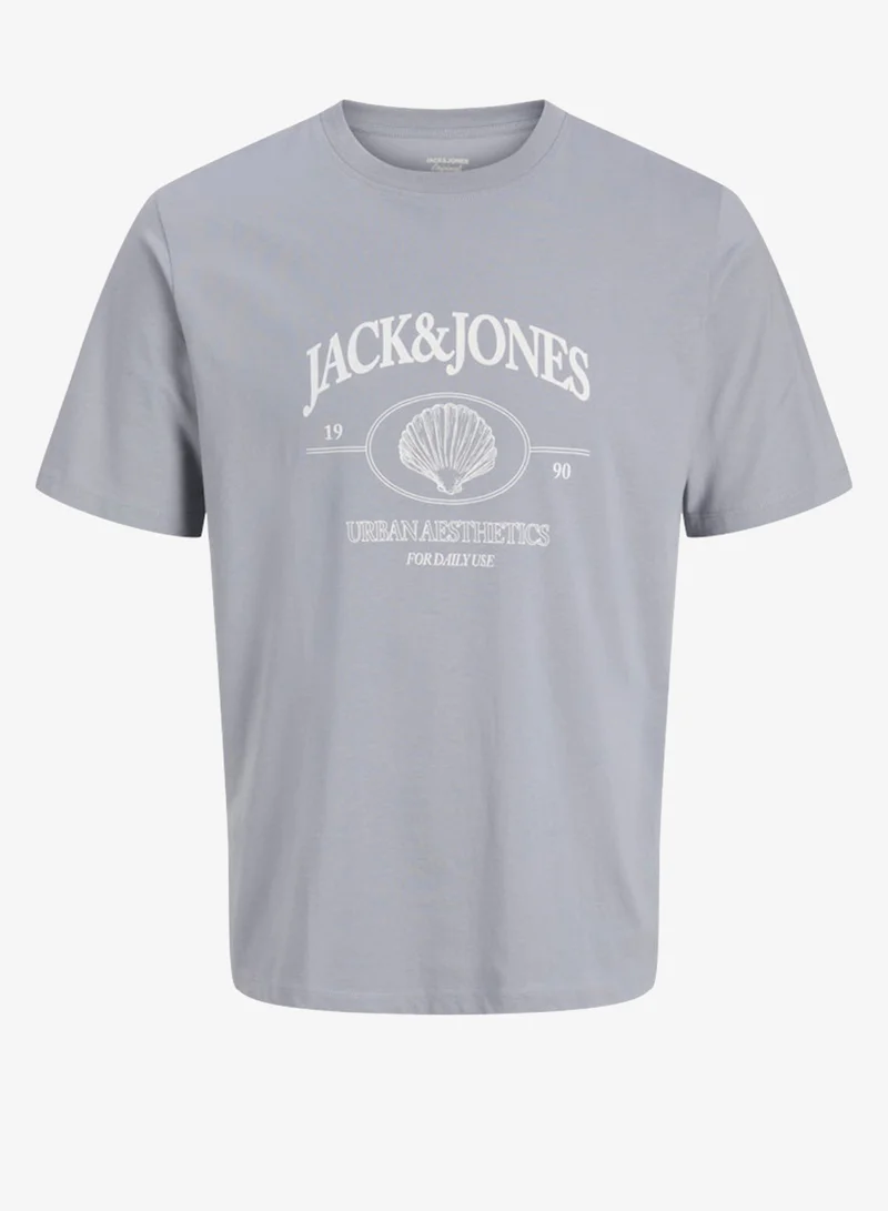 جاك وجونز جونيور تيشيرت شبابي بطبعة جرافيك وياقة مستديرة