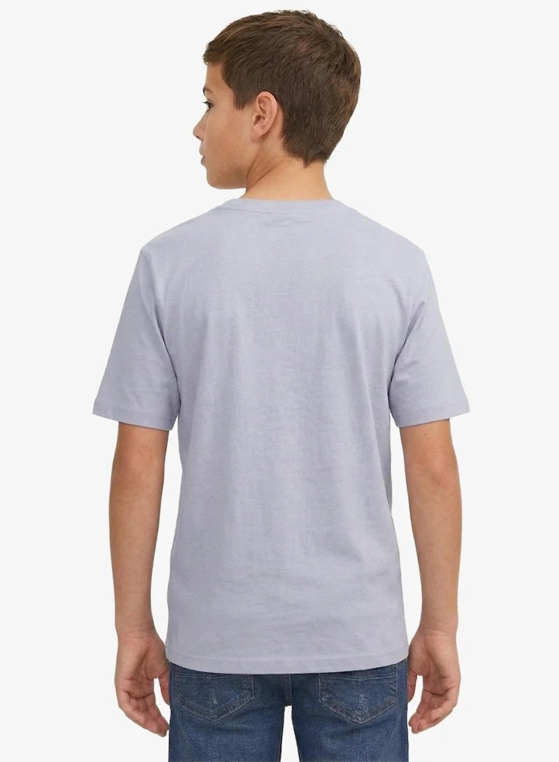 Jack & Jones Junior Youth Graphic Crew Neck T-Shirt