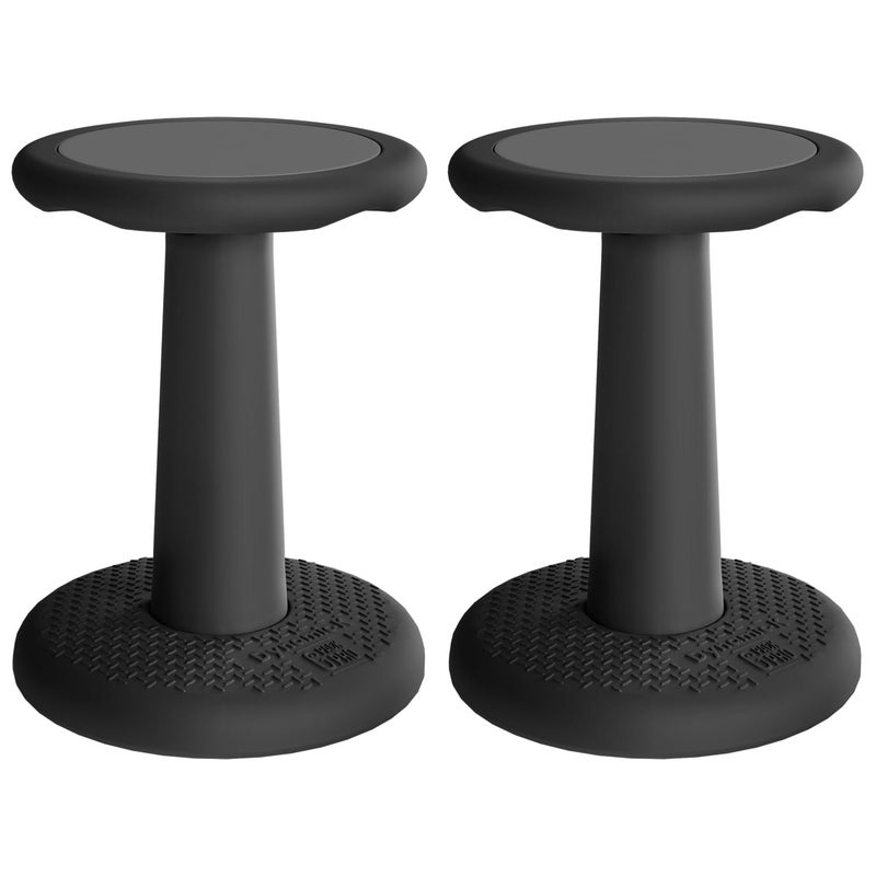 G-PACK PRO -Dynamic-, Kid Wobble Stool Pair, Wiggle Chair Flexible Seating for Preschool & Elementary Classroom, Improves Focus, Posture & ADHD/ADD-Blue 17.7 Hight' Stools Pack of 2 - Image 1