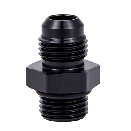 Breezliy 6AN Male Flare to AN6 ORB Male O-Ring Fitting Adapter 2PCS (2PCS 6an ORB to 6an) - Image 5