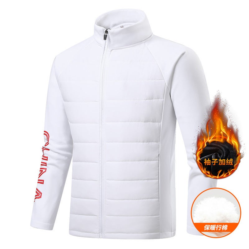 2022 Outdoor Sportswear Velvet Suit Thickened National Sports Uniforms For Athletes And Sports Students Training Martial Arts Coach Uniforms - Image 1