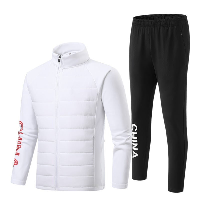 2022 Outdoor Sportswear Velvet Suit Thickened National Sports Uniforms For Athletes And Sports Students Training Martial Arts Coach Uniforms - Image 5
