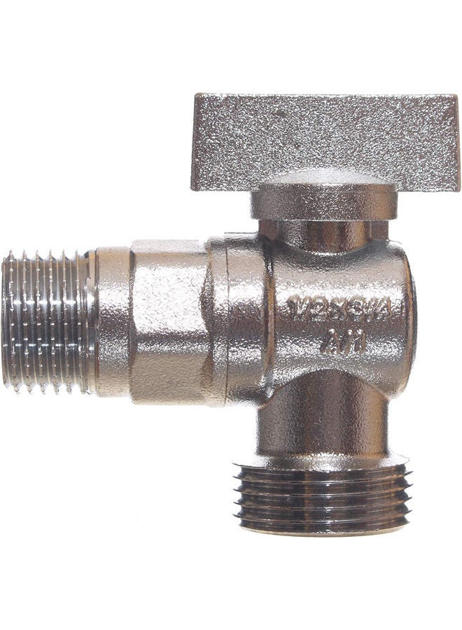 Chrome Washing Machine Tap (Silver)