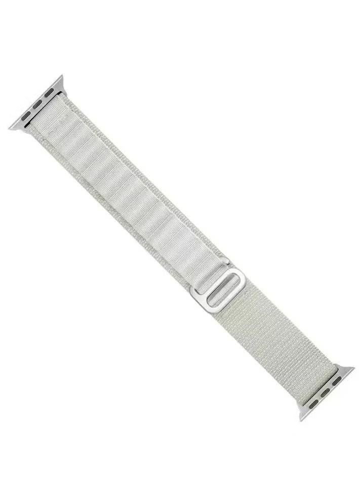 IAF alpine loop Sport Nylon Watch Band Strap for Watch Ultra 49mm/45mm/44mm/42mm Alpine Loop Starlight - Image 2