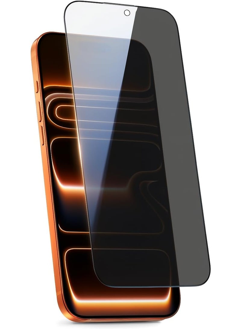 Privacy Screen Protector for iPhone 17 Pro Max 6.9-Inch, 9H Hardness Tempered Glass Film [Anti-Scratch] [No Bubbles] Anti-Spy Full Coverage Screen Protector for iPhone 17 Pro Max - Image 3