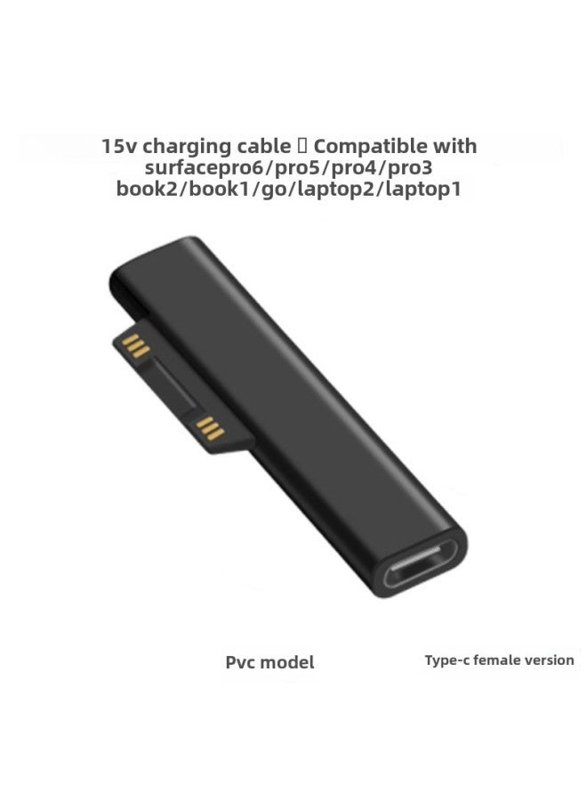 C- Surface Charging Cable For Pro5 Charging Pd100w Compatible Pro 5 Microsoft Charging Cable-Color:Surface 5 Adapter (65w)  - Image 1