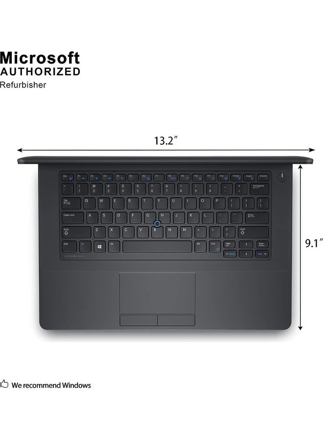 ديل كمبيوتر محمول للأعمال Latitude E5470 HD بشاشة مقاس 14 بوصة، ومعالج Core i5-6300U/ذاكرة وصول عشوائي سعتها 8 جيجابايت/محرك أقراص SSD سعة 256 جيجابايت/بطاقة رسومات مدمجة/نظام التشغيل Windows 10 Pro - Image 4