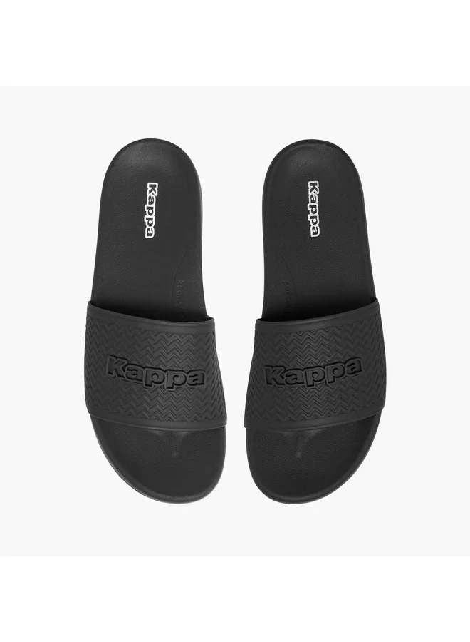 كابا Women's Logo Embossed Flip Flops