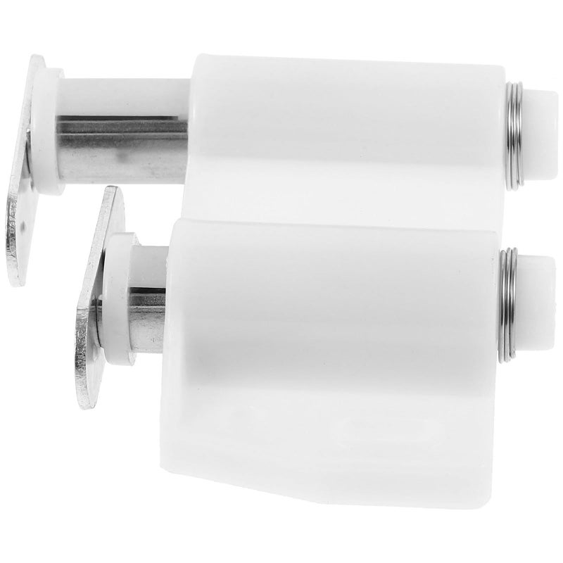 INOOMP Cabinet Push Latch Lock Automatic Rebound Hidden Bolt For Wardrobe Cupboard Doors Home Office Use Silver Handle - Image 2