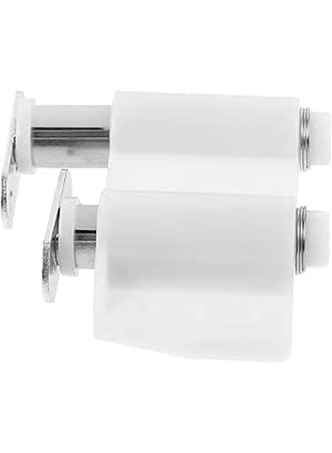 INOOMP Cabinet Push Latch Lock Automatic Rebound Hidden Bolt For Wardrobe Cupboard Doors Home Office Use Silver Handle - Image 1