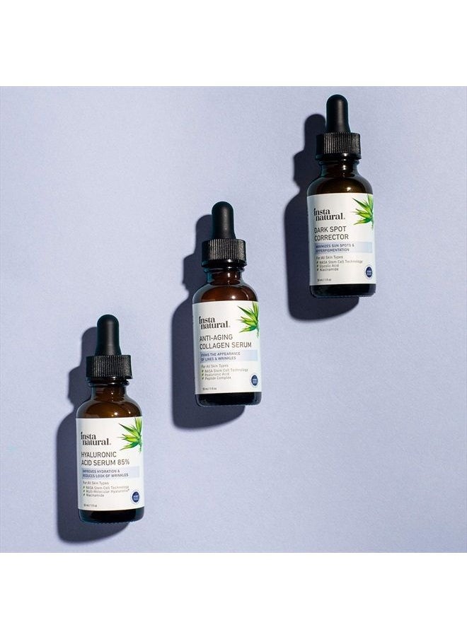 Instanatural - Dark Spot Corrector & Remover - Brightening Serum for Face & Body Made With Glycolic Acid & Niacinamide - Improve Skin Discoloration, Hyperpigmentation, Scars, Tone, Sun & Age Spot Repair - 1 oz - Image 1