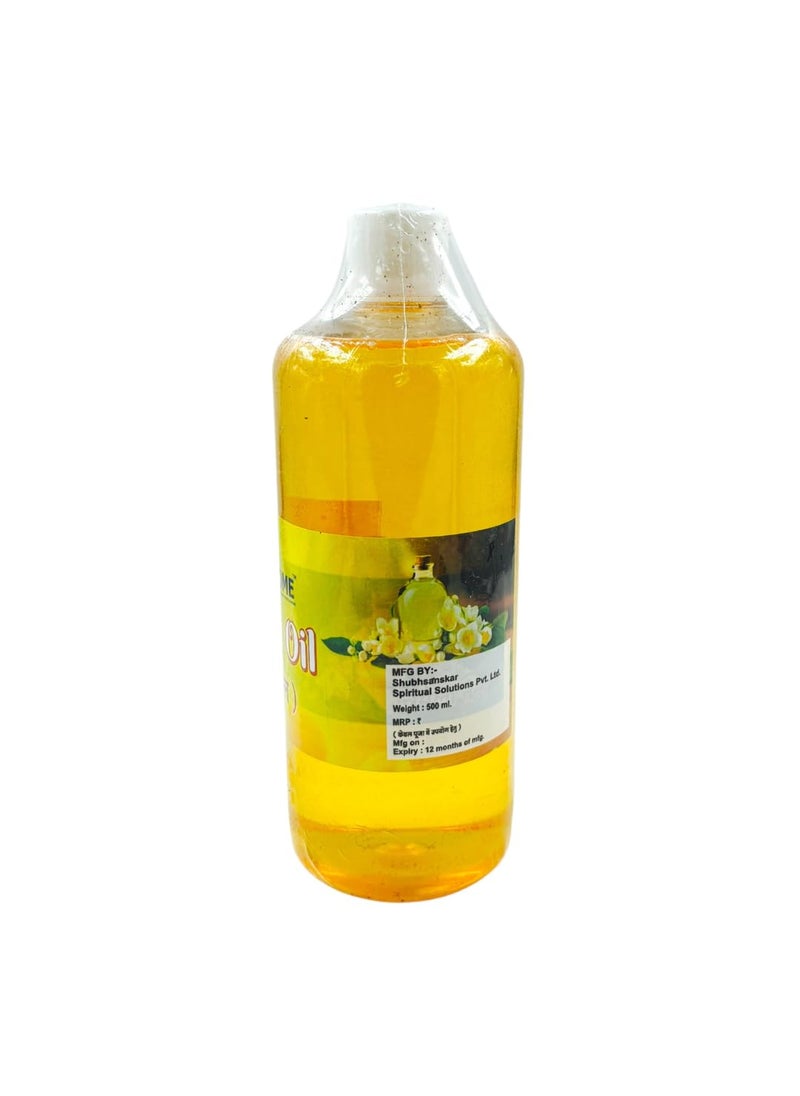 Pujahome Pujhome Chameli Oil for Hanuman Puja Pack of 2 500ml Each Jasmine Oil for Hanuman Ji Chola Puja All Pujas  - Image 5