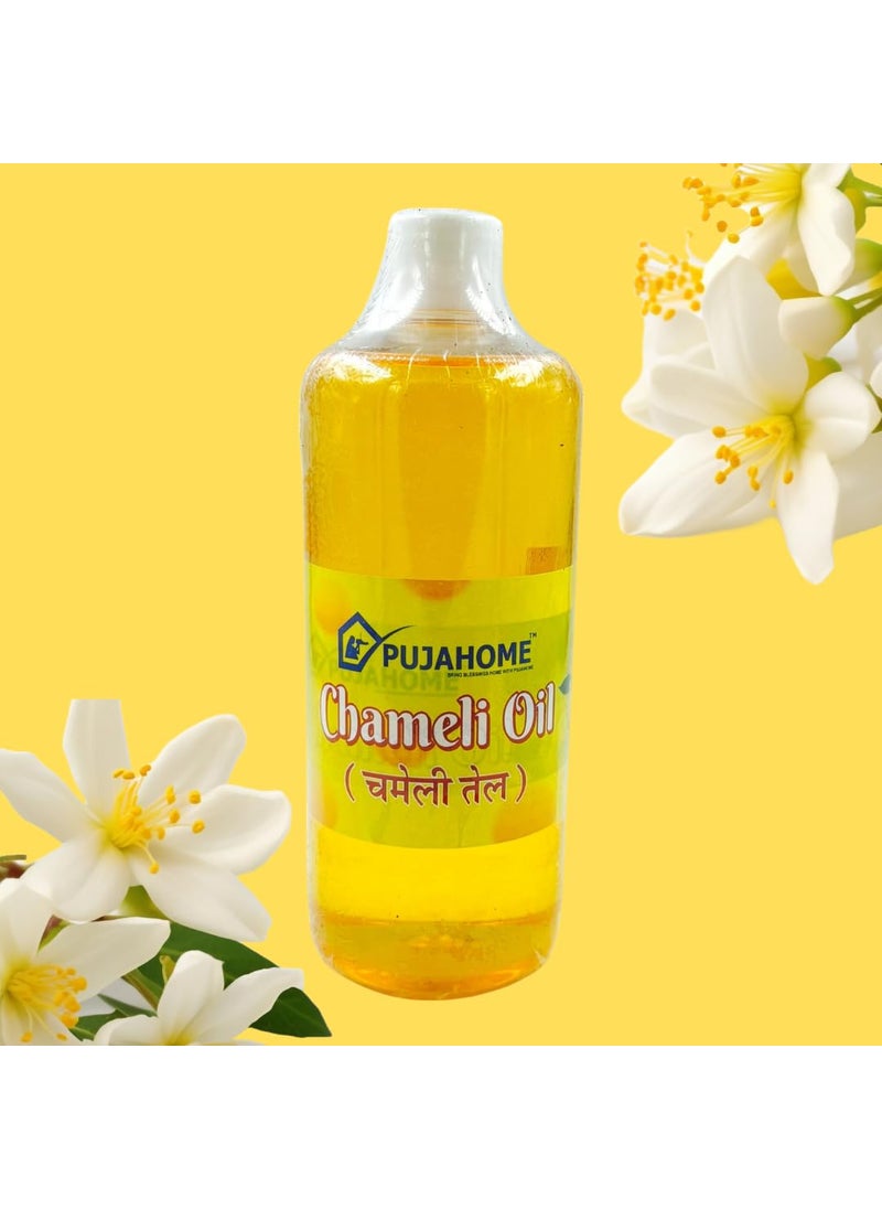 Pujahome Pujhome Chameli Oil for Hanuman Puja Pack of 2 500ml Each Jasmine Oil for Hanuman Ji Chola Puja All Pujas  - Image 3
