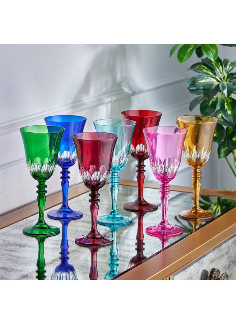 Chiara Alessi - Blue Glass Goblet 270 ml - Image 1