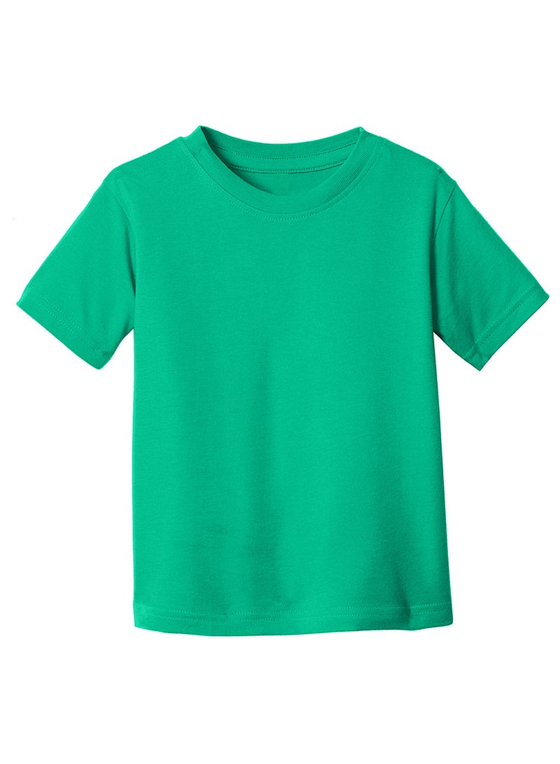 PRINTSHOP4ME Printshop4me Kids Round Neck Girls T Shirt 170 GSM Pure Cotton Basic Colors  - Image 4