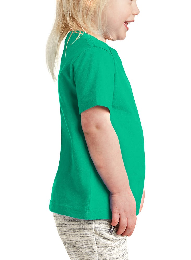 PRINTSHOP4ME Printshop4me Kids Round Neck Girls T Shirt 170 GSM Pure Cotton Basic Colors  - Image 3