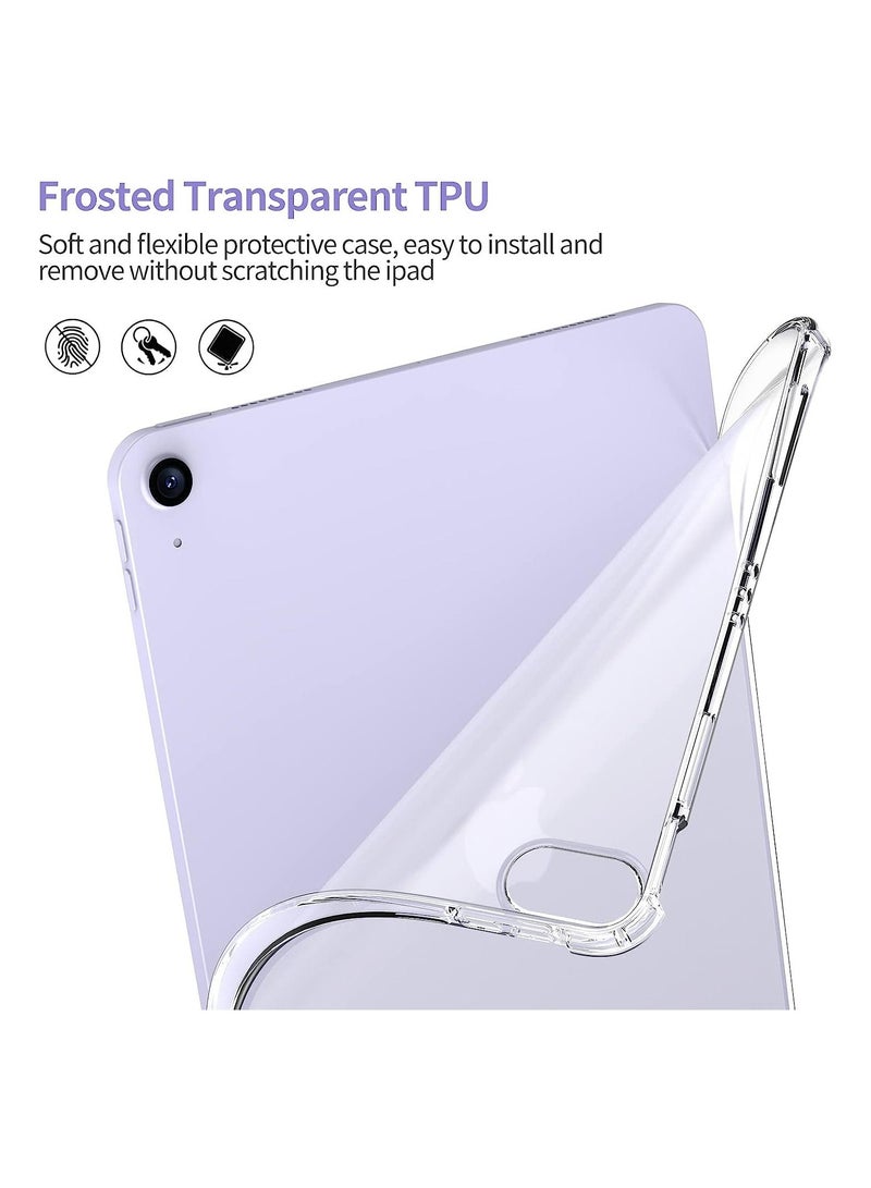 iPad Air 5th Generation Case, TPU Cover for iPad Air 5th/4th Generation 10.9 Inch 2022/2020，Frosted Transparent Shockproof Protective Case - Image 2