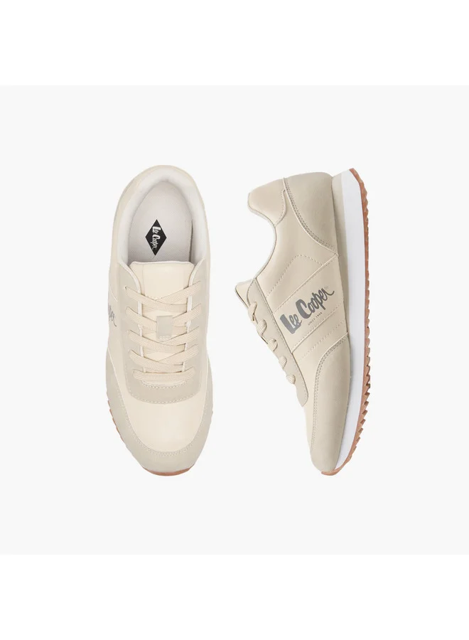 لي كوبر Women's Panelled Lace-Up Sneakers
