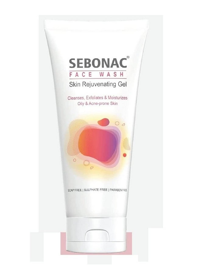 BREEMETIC New Sebonec Facewash Skin Rejuvenating Face Gel (Pack Of 2 * 75Gm)  - Image 2