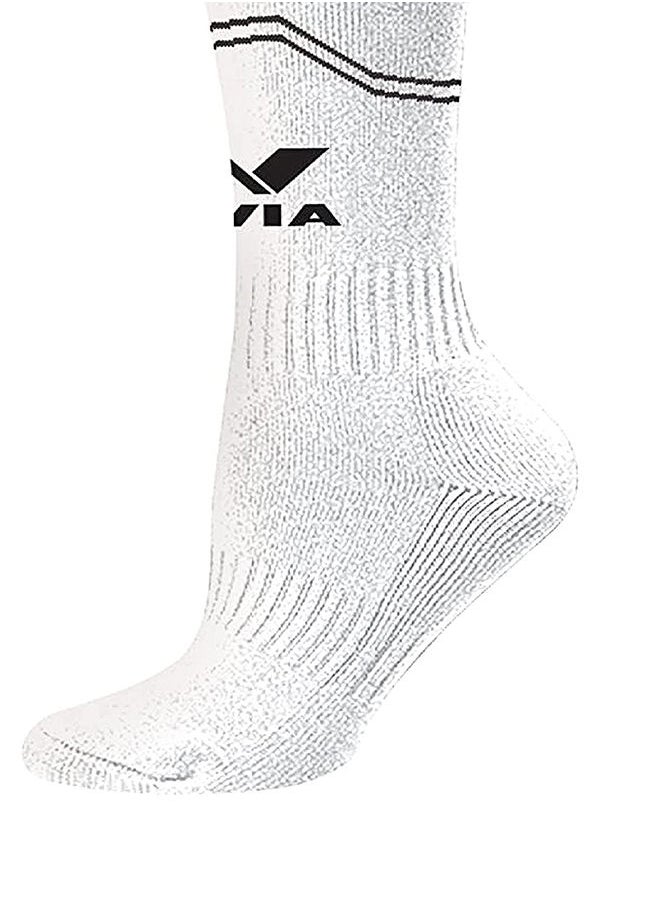 Nivia Rabona Football Stockings | Size: Large | Polyester Blend | for Men & Boys | Knee Length long Socks | For Football Soccer & Other Sports  - Image 3