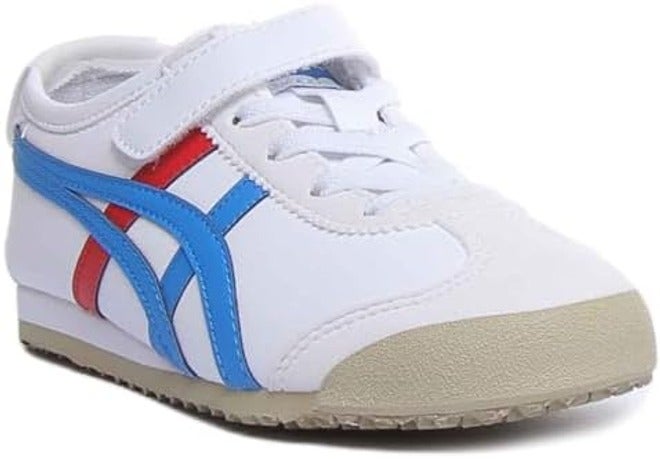Onitsuka Tiger Mexico Kids' Classic Hook and Loop Sneaker - Image 3