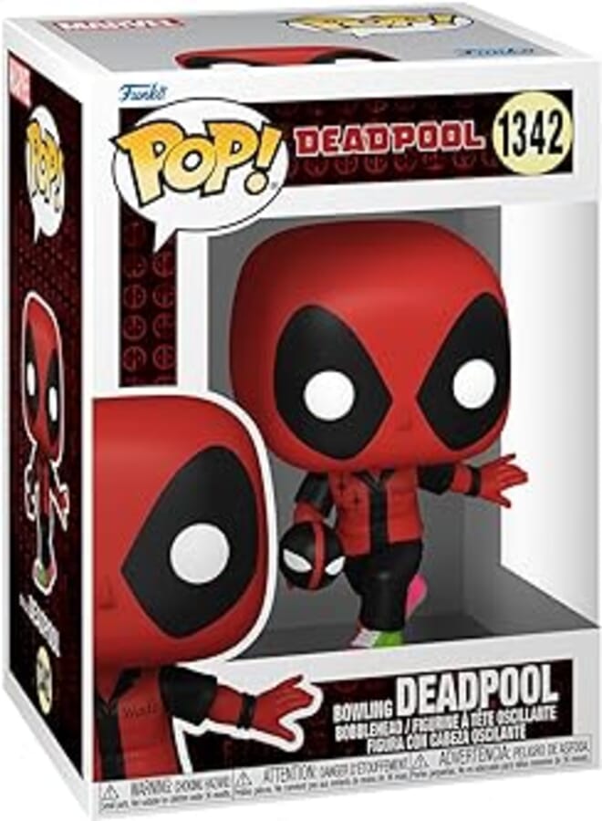 Funko Pop! Super Heroes: Marvel - Deadpool - Bowling