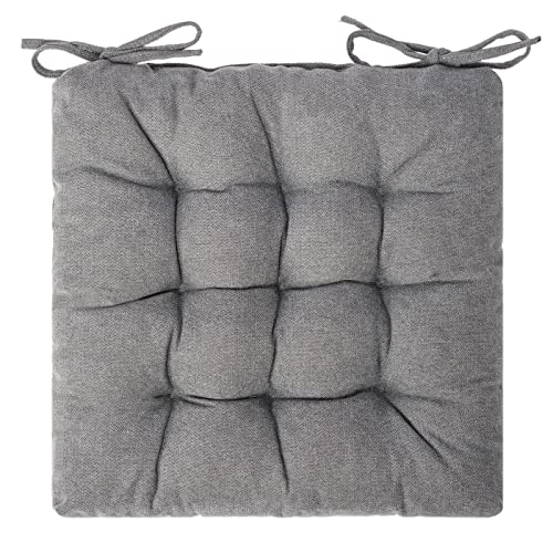 SQUARE MOON 4 Pack Seat Cushion, Chair Cushion, Comfort Chair Pads, Chair Mat for Indoor, Outdoor Dining Chair, Office Chair, Desk Chair - Image 2