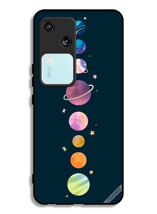 Covernex Vivo V30 5G Protective Case Cover Space & Stars - Image 1