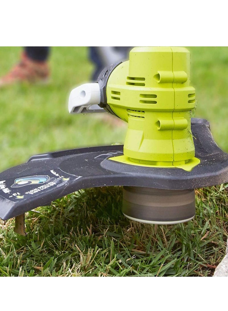 Suntown ACFHRL2 Polycarbonate Bladed Trimmer Head Compatible with Ryobi 18V, 24V, and 40V RY40210, RY40210A Strimmers with 8 Quickload Blades (1+8+4) - Image 2