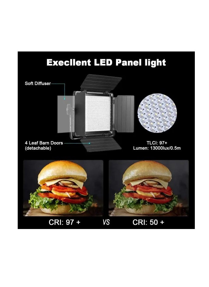 GVM Great Video Maker GVM LED 480LS Video Lighting with APP Control (2L kit)  - Image 4