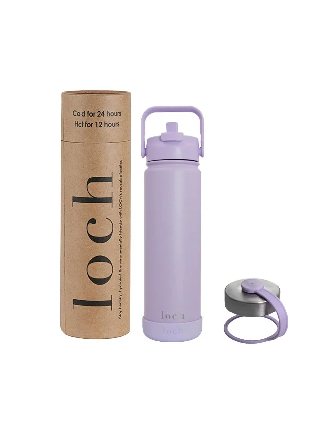 LOCH Loch 650 ml Lavender Lilac Monochrome Bottle