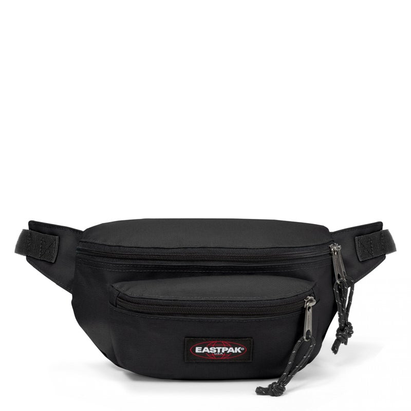 EASTPAK Doggy Bag 3L Waistpack with Front Back Zip Pockets Adjustable Belt Lightweight VeganFriendly Black - Image 2