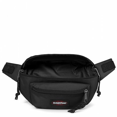 EASTPAK Doggy Bag 3L Waistpack with Front Back Zip Pockets Adjustable Belt Lightweight VeganFriendly Black - Image 3