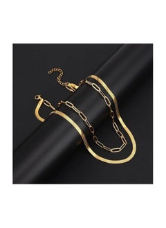 Fayrouz Jewellery 18K Gold Plated Chain Necklace, Zigzag Necklace for Women and Girls Jewelry for All Occasions by Fayrouz Jewelry  - Image 5