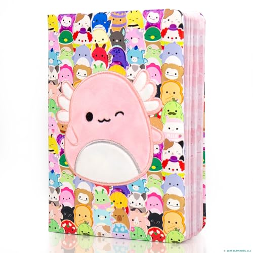Squishmallows Original Archie the Axolotl Squishy Journal 80 Lined Pages Cute Diary Kids Journal Birthday Gift Girls Journal Cute Stationery - Image 1