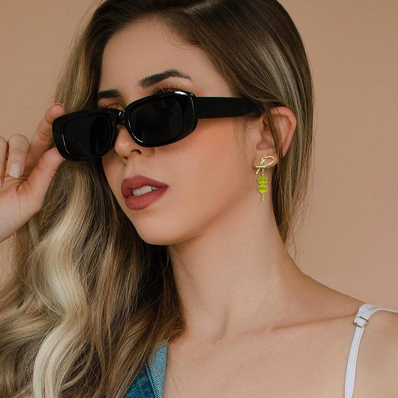Madison Tyler Olive Earrings for Women | Gold Plated Green Dangle Earrings | Fun Fruit Drop Earrings for Women Jewelry Gifts - Image 4