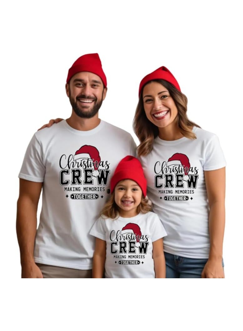 مجموعة تي شيرت عائلية لعيد الميلاد - قمصان مناسبة للعطلات للرجال والنساء والأطفال - مثالية لاحتفالات عيد الميلاد - Image 1